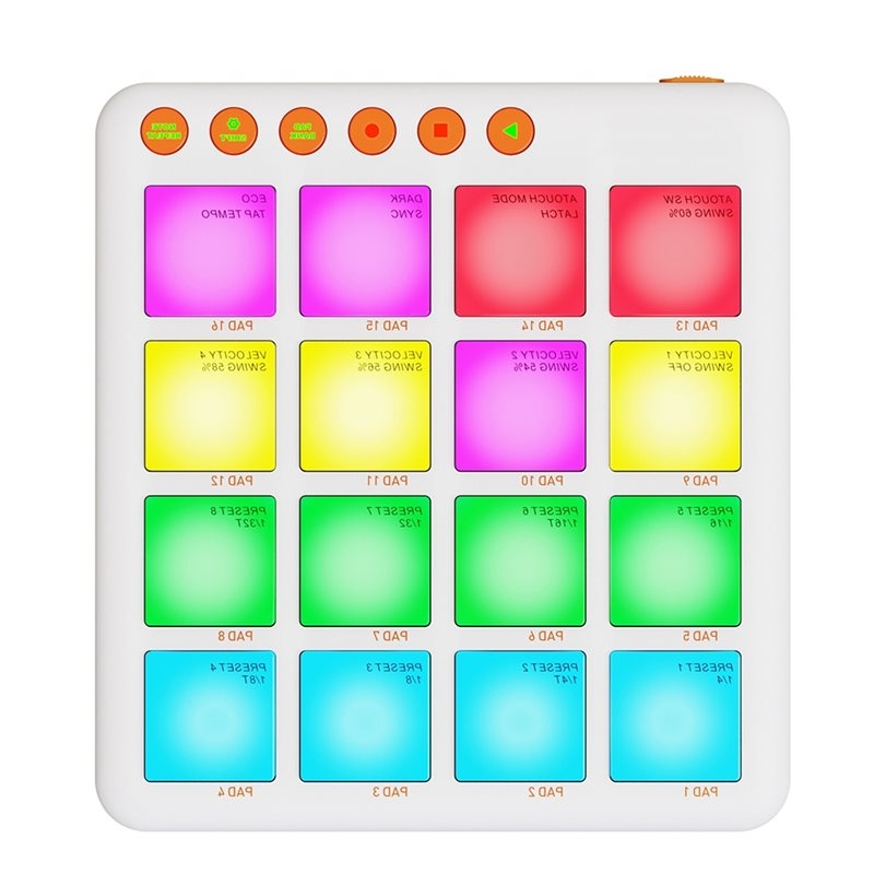 Midi Controller Pad - NEWABKG MIDI Pad Controller Beats –