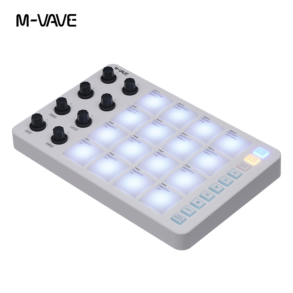 M-Vave Smc-Pad – беспроводной  – обзор и цена Midi Controller Pad