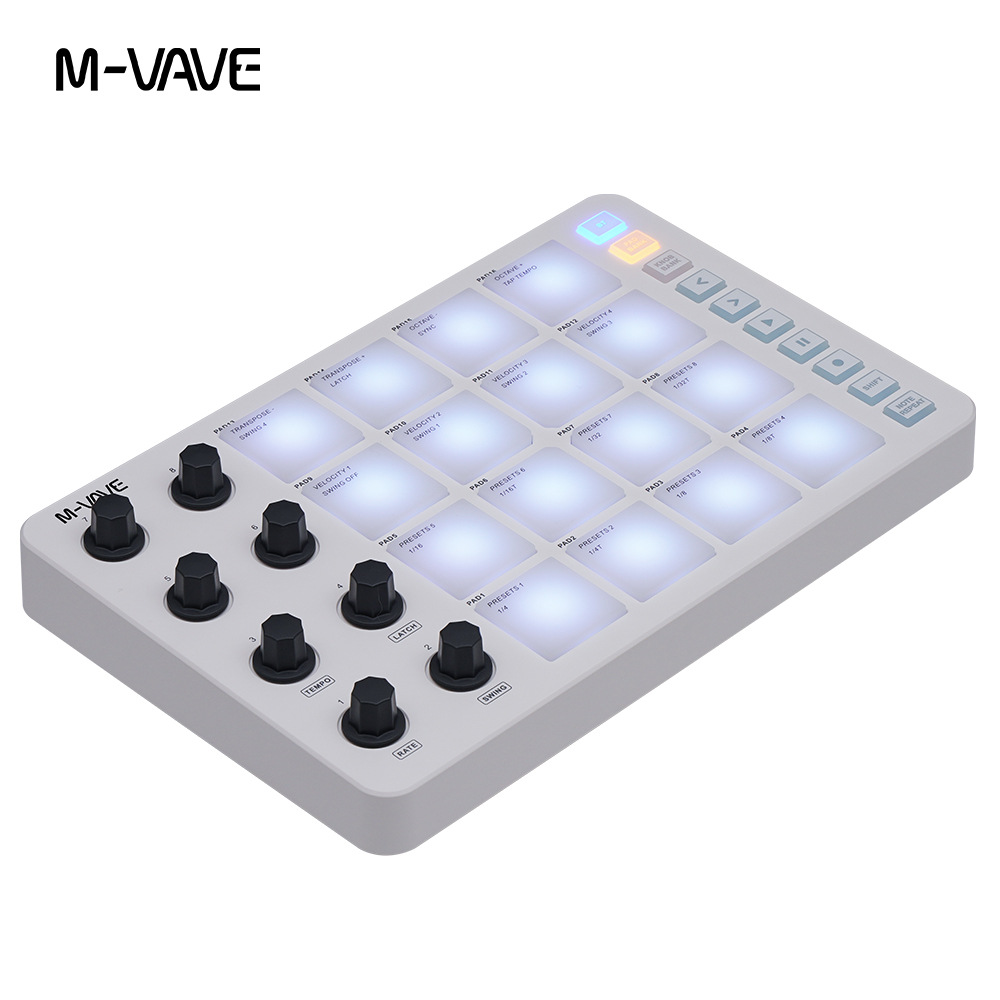 M-Vave Smc-Pad – беспроводной  – обзор и цена Midi Controller Pad