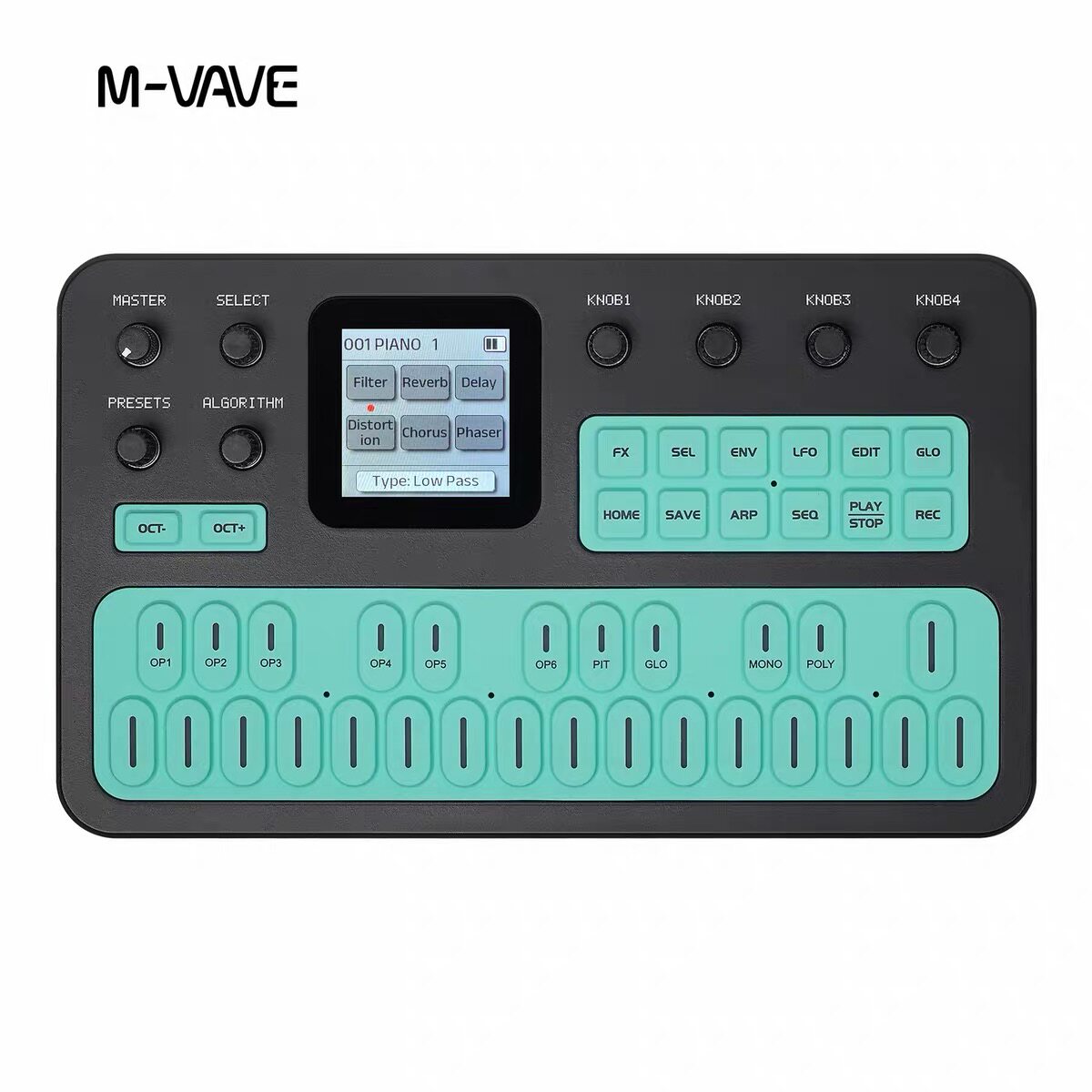 M-Vave FM-1 – портативный FM-с – обзор и цена Midi Controller Pad