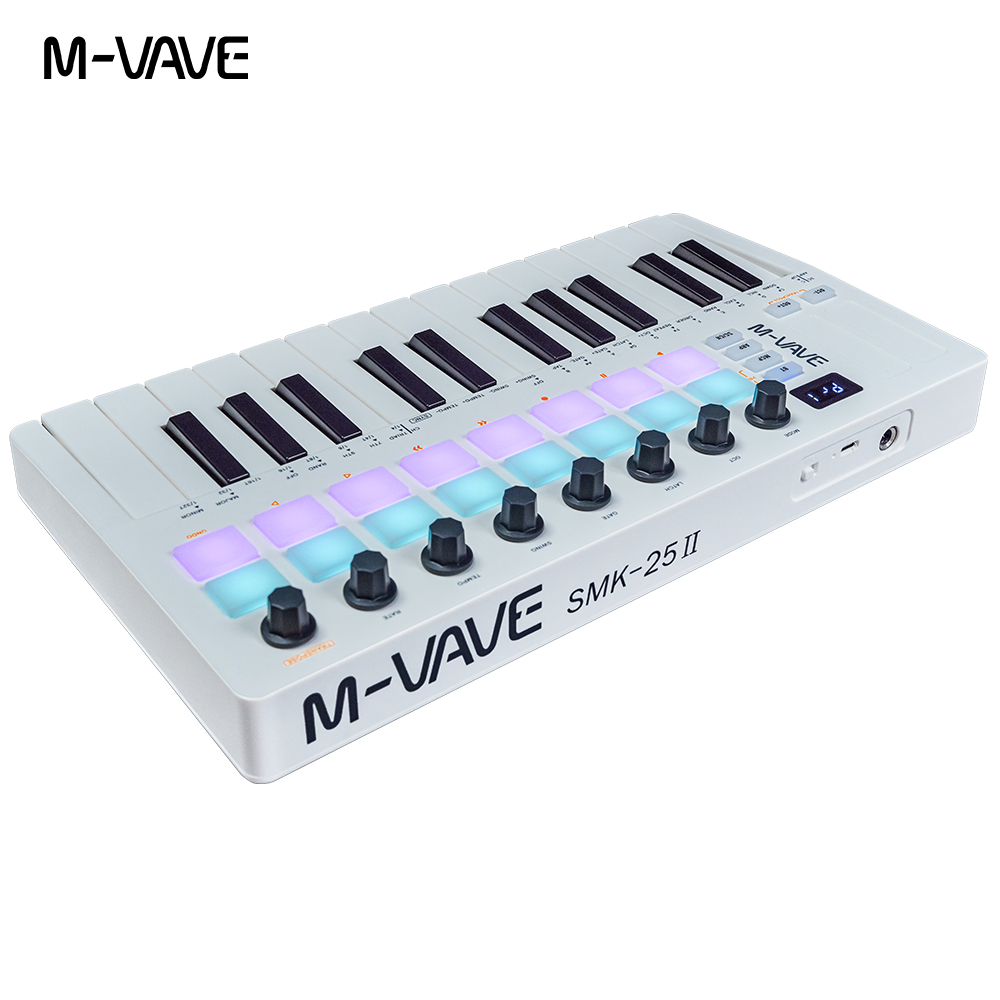 M-VAVE SMK-25 II 25-клавишный  – обзор и цена Midi Controller Pad