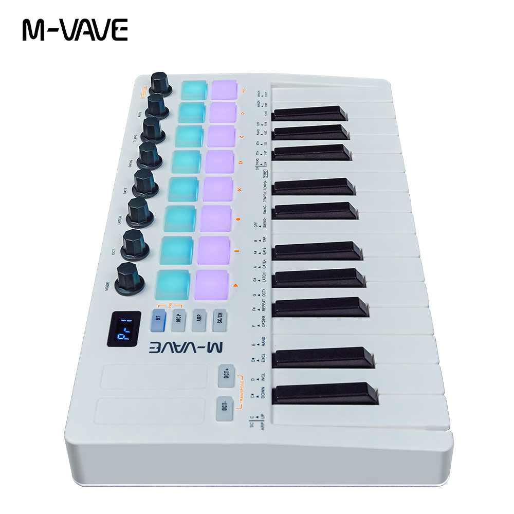 M-VAVE SMK-25 II 25-клавишный  – обзор и цена Midi Controller Pad