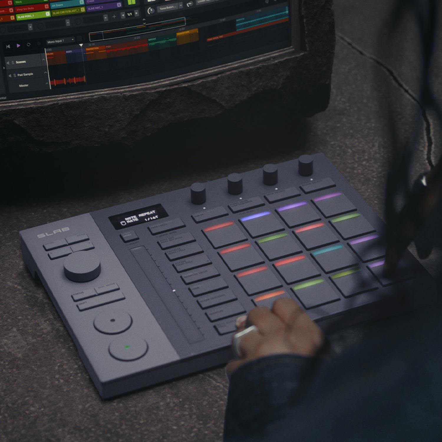 Pioneer AlphaTheta SLAB Serato – обзор и цена Midi Controller Pad