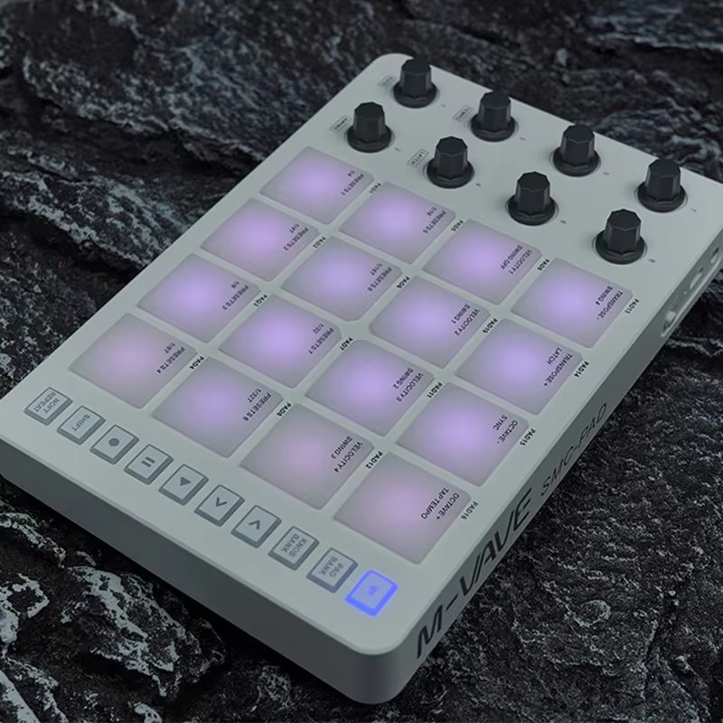 M-Vave Smc-Pad – профессиональ – обзор и цена Midi Controller Pad