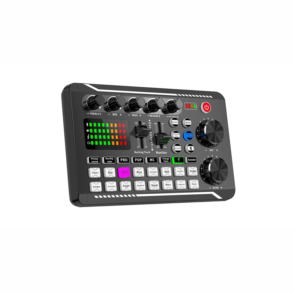 Звуковая карта F998, микрофон, – обзор и цена Audio Music Dj