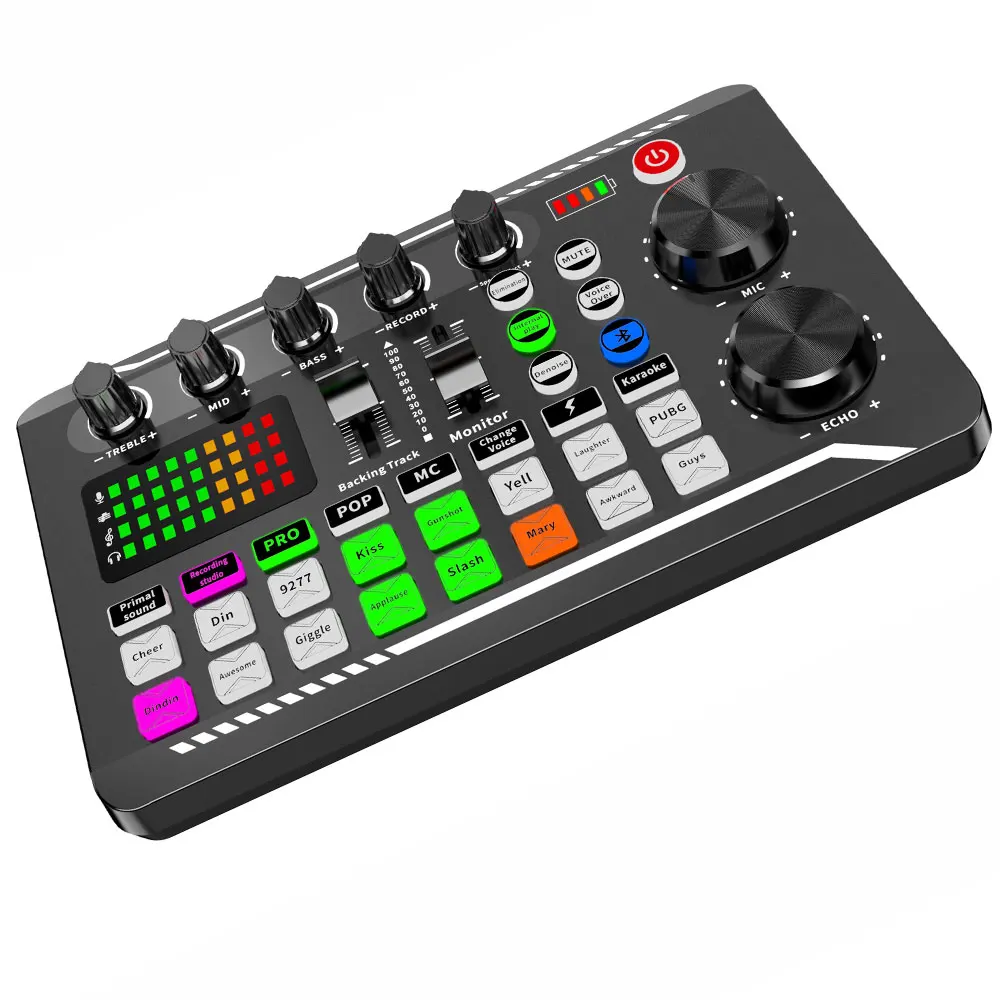 Звуковая карта F998, микрофон, – обзор и цена Audio Music Dj