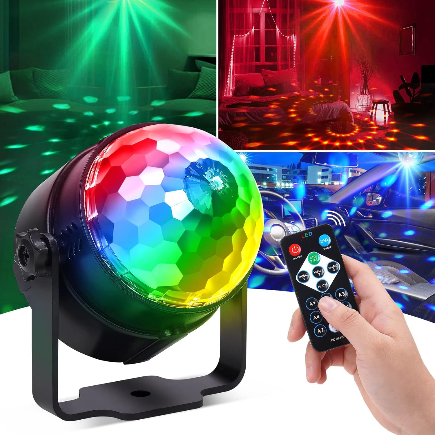 RGB светодиодный сценический д – обзор и цена Audio Music Dj