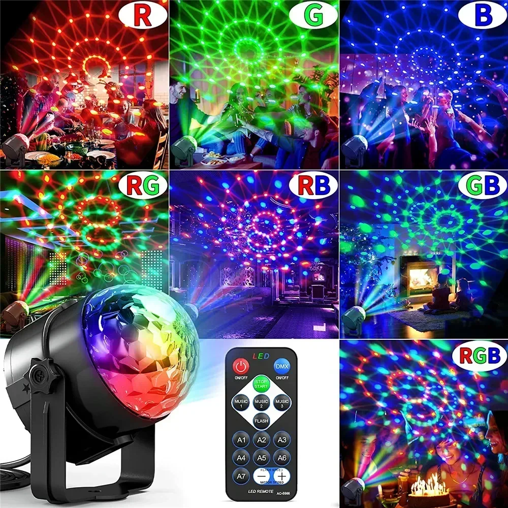 RGB светодиодный сценический д – обзор и цена Audio Music Dj