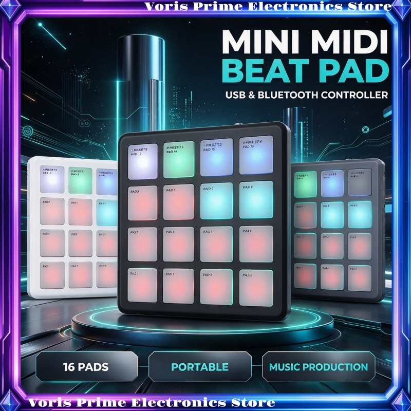 M-Vave Smc-Pad – портативный б – обзор и цена Midi Controller Pad