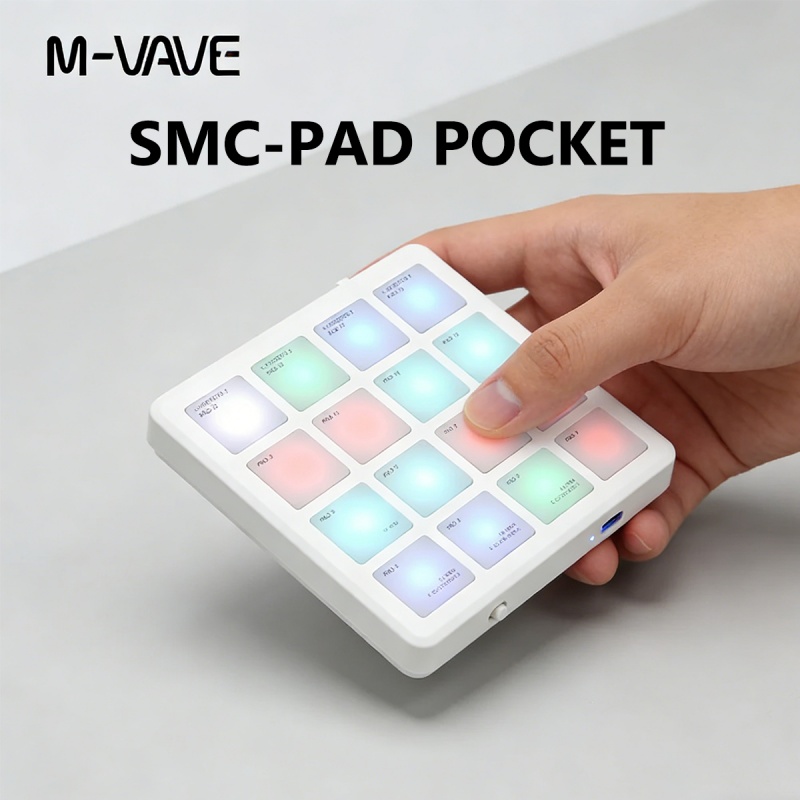M-Vave Smc-Pad – портативный б – обзор и цена Midi Controller Pad
