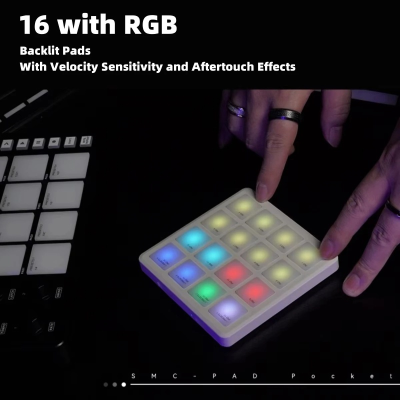 M-Vave Smc-Pad – портативный б – обзор и цена Midi Controller Pad